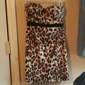 Guess leopard print dress